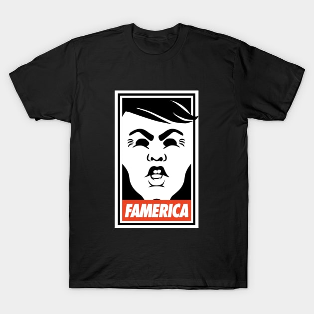 Trump FSociety Mr Robot Obey T-Shirt by Aefe